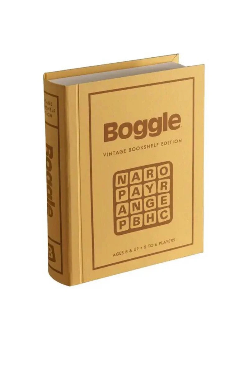 Boggle Board Game Bookshelf Edition