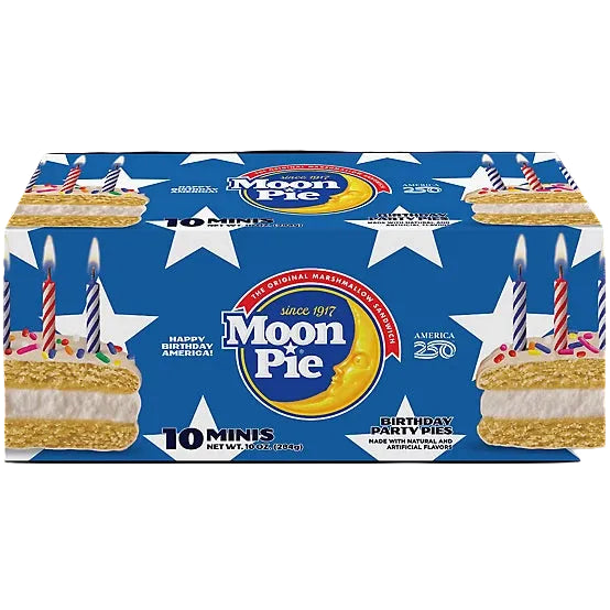 Bakery Fresh America's Birthday Vanilla minis 10 ct carton
