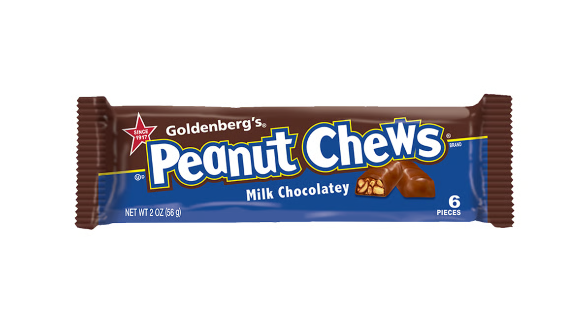 Goldenburg's Peanut Chews- Milk chocolatey