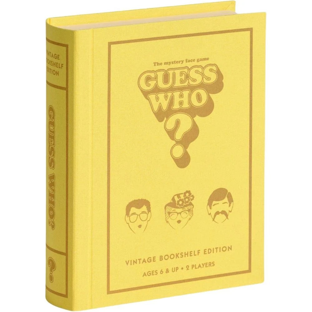 Guess Who Board Game Bookshelf Edition
